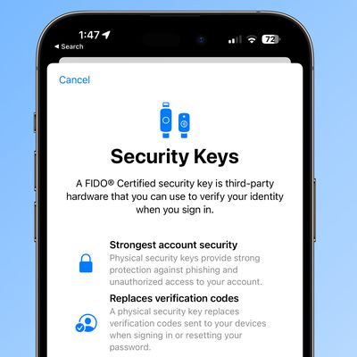 ios 16 3 security keys info